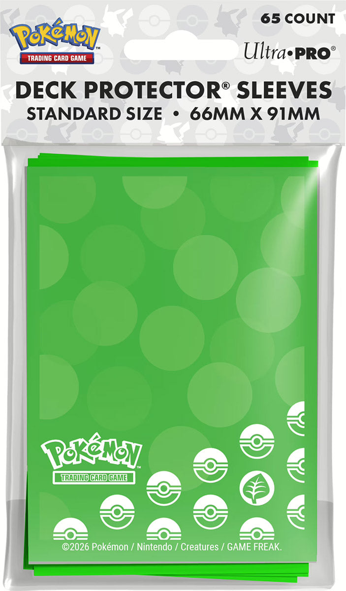 Pokémon Kartenhüllen - Grass Energy (65)