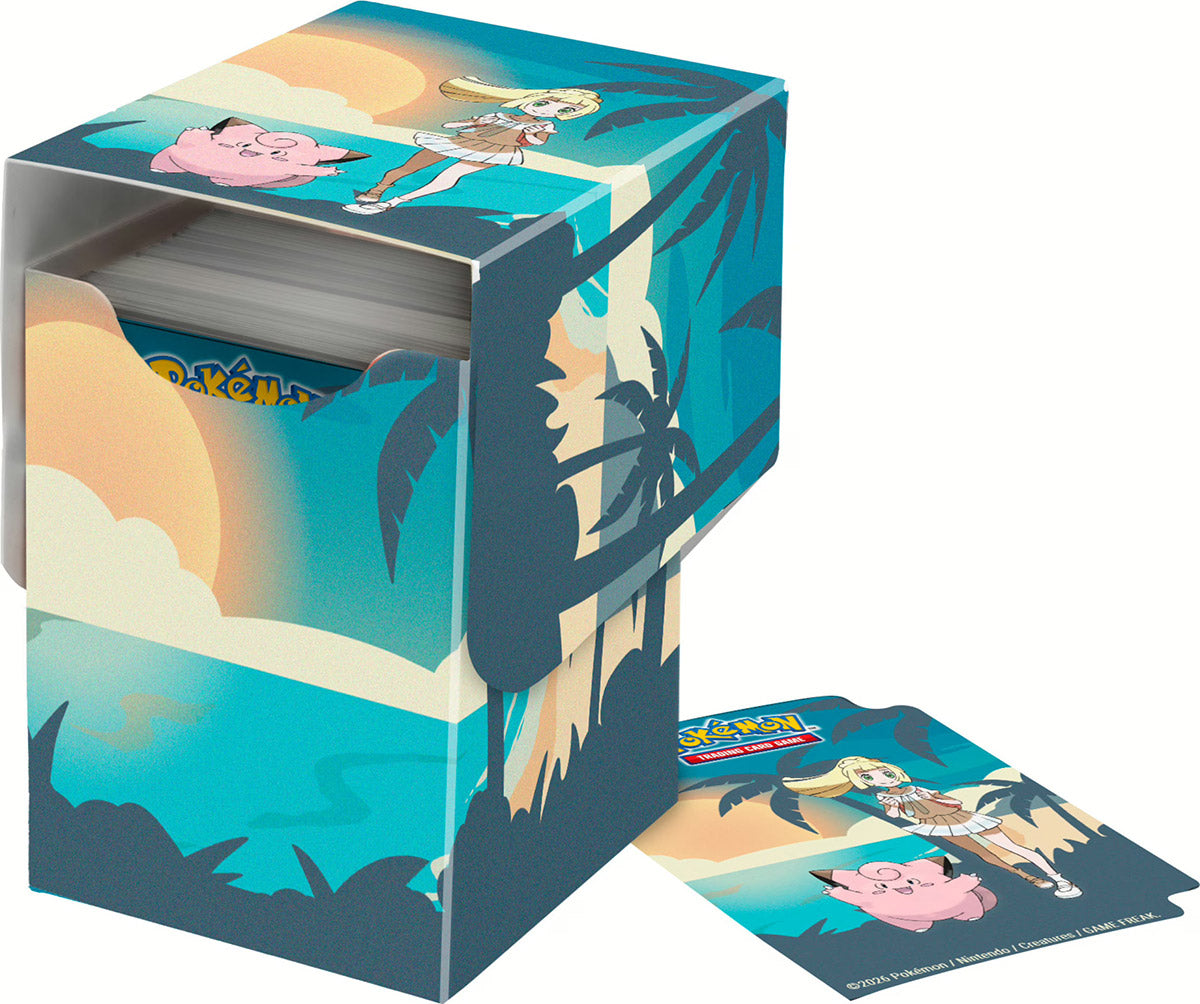 Pokémon Sammelkartenspiel Lillie & Piepi Deck Box