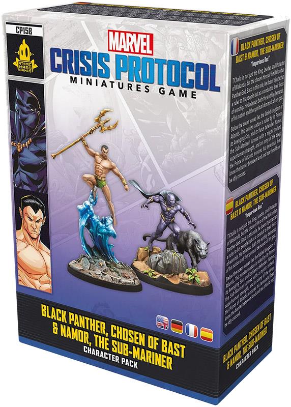 Marvel: Crisis Protocol – Black Panther, Chosen of Bast & Namor, the Sub-Mariner