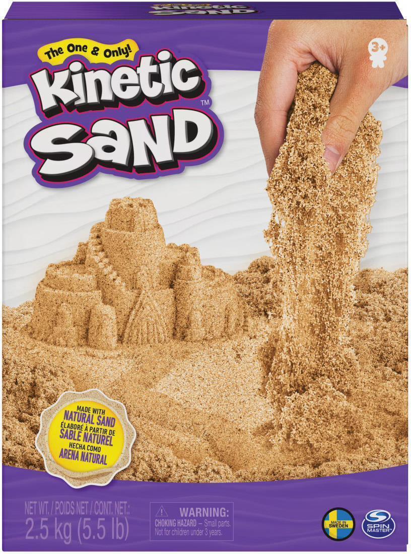 Kinetic Sand - Braun (2,5kg)