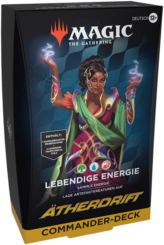 Magic: The Gathering Aetherdrift Play Booster Pack (GER) Living Energy (Blue/Red/Green)