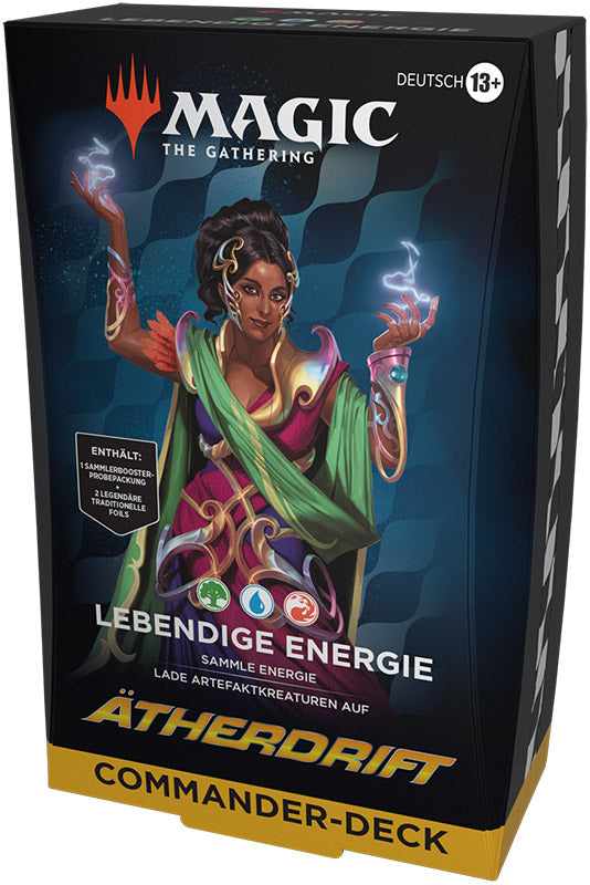 Magic: The Gathering Aetherdrift Play Booster Pack (GER) Living Energy (Blue/Red/Green)