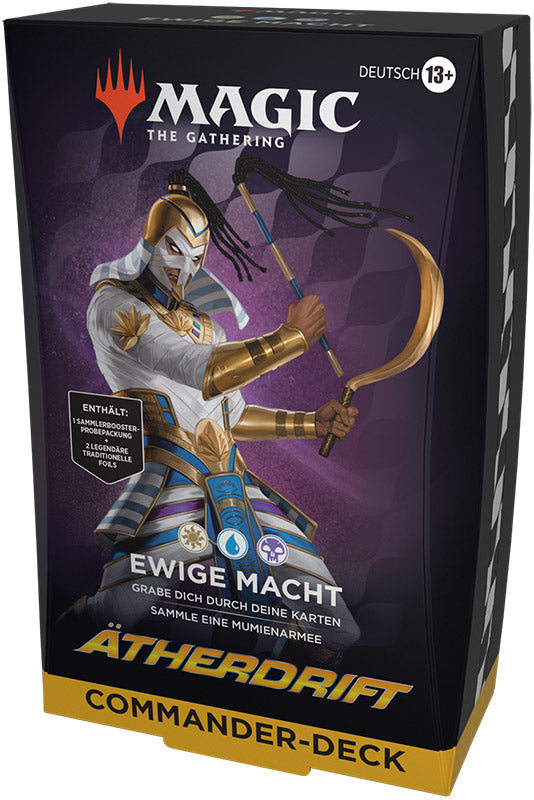 Magic: The Gathering Aetherdrift Play Booster Pack (GER) Eternal Might (White/Blue/Black)