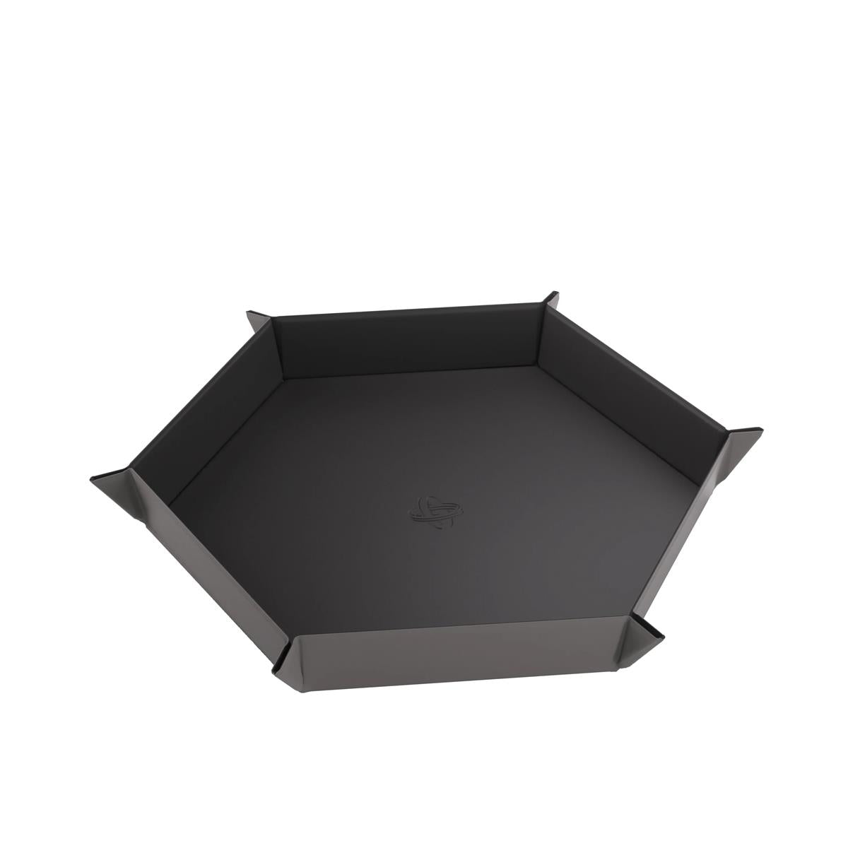 Magnetic Dice Tray Hexagonal Black & Gray XL
