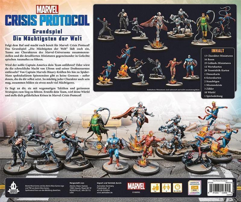 Marvel Crisis Protocol - Grundspiel: Die Mächtigsten der Welt (DE)