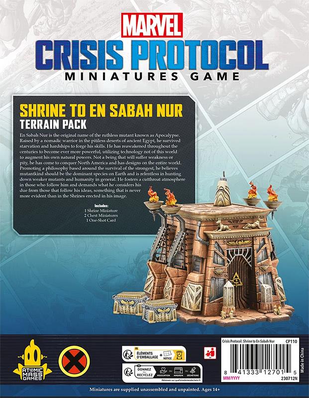 Marvel: Crisis Protocol – Shrine to En Sabah Nur Terrain Pack