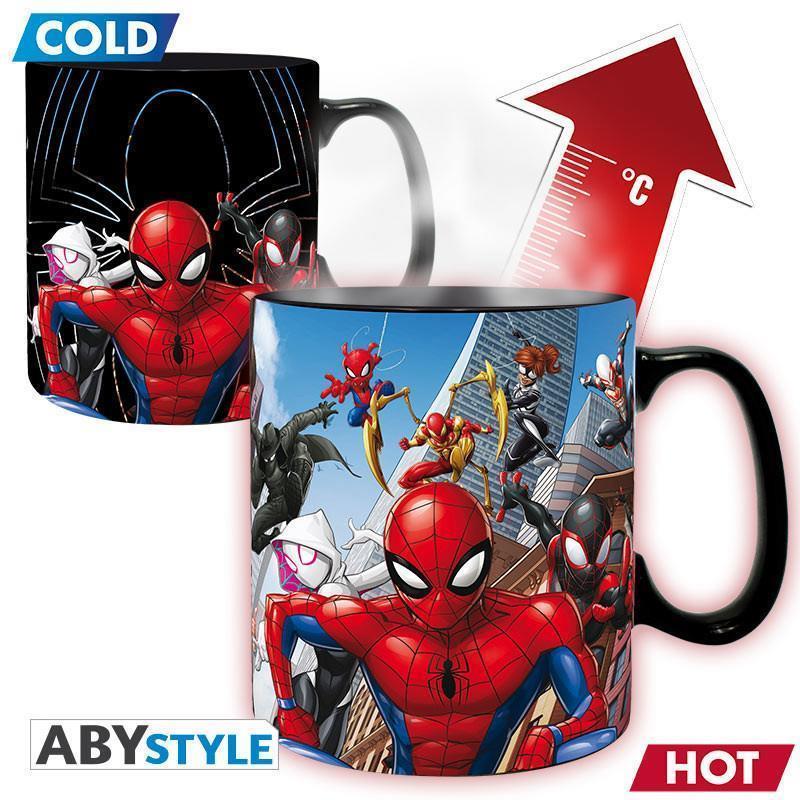 Marvel Tasse mit Thermoeffekt Spider-Man Multiverse