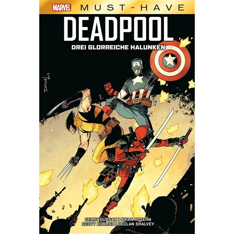 Marvel Must-Have - Deadpool - Drei glorreiche Halunken