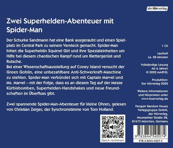 MARVEL Superhelden Abenteuer (Hörbuch)