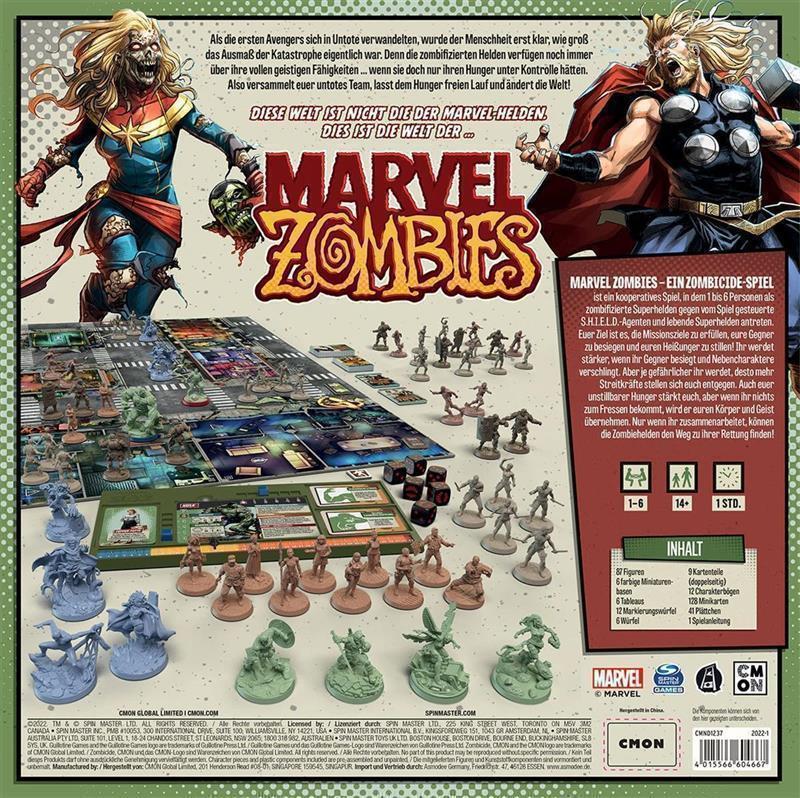 Marvel Zombies: Ein Zombicide-Spiel (GER)