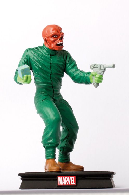 Marvel Universum Figuren-Kollektion 37: Red Skull (mit handbemalter Classic Marvel-Figur)