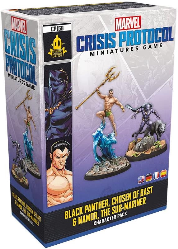Marvel: Crisis Protocol – Black Panther, Chosen of Bast & Namor, the Sub-Mariner