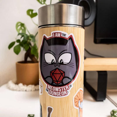 Meowster of the Dungeon Sticker
