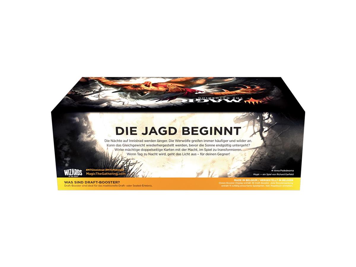 MTG - Innistrad: Midnight Hunt Draft-Booster Display (36) (GER)