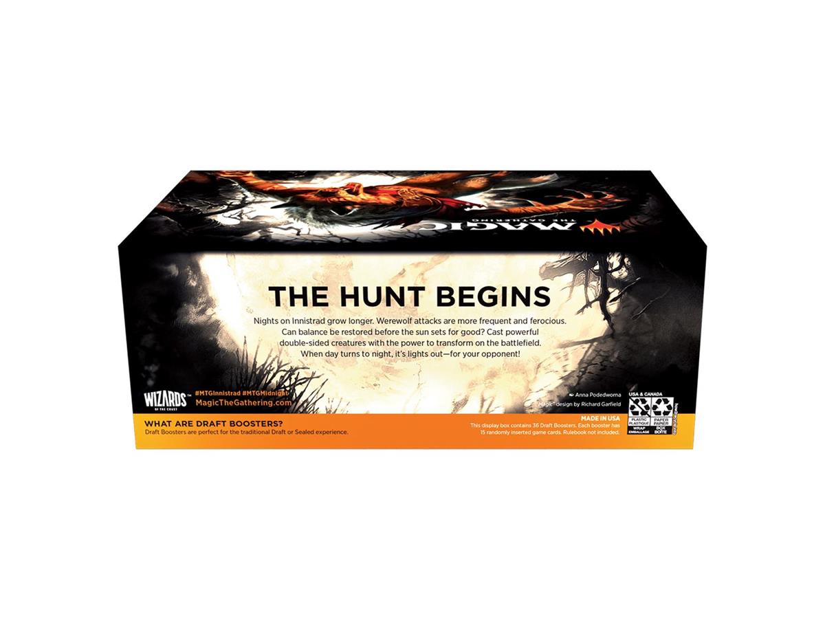 MTG - Innistrad: Midnight Hunt Draft-Booster Display (36) (EN)