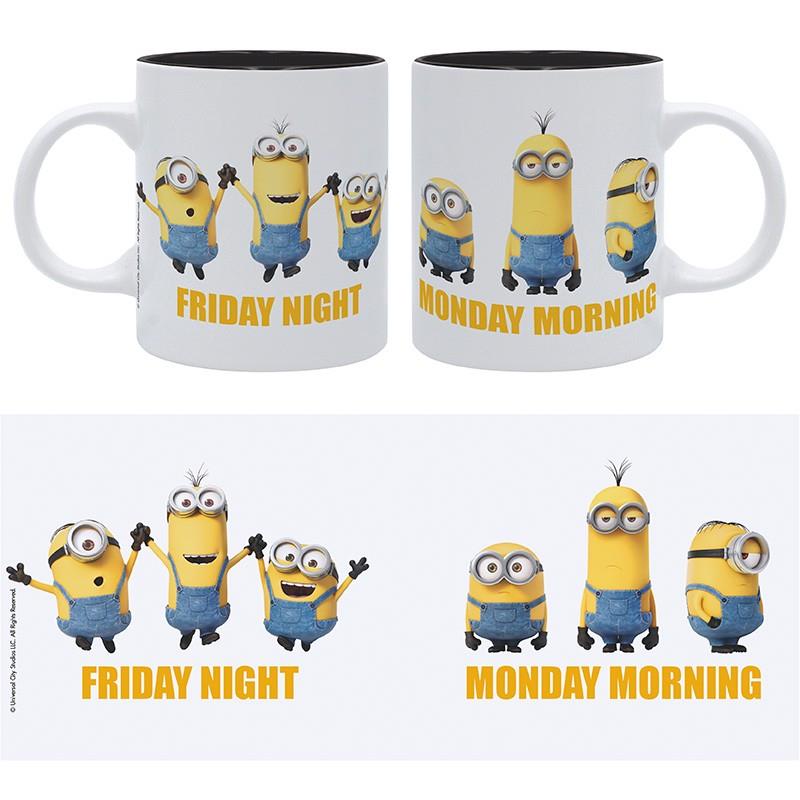 Minions Mug "Friday vs. Monday"