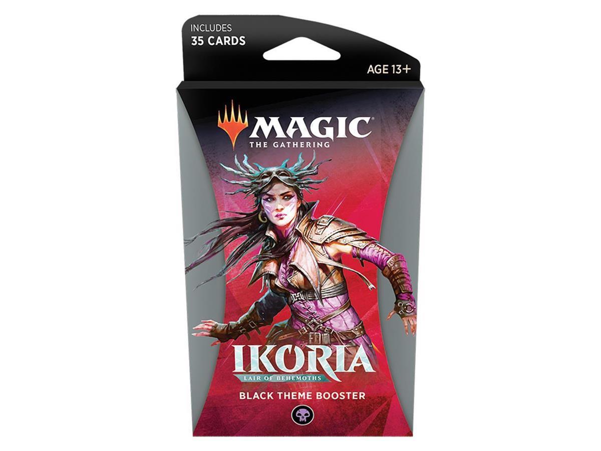 MTG - Ikoria: Reich der Behemoths Thematisches Booster Pack, Englisch Schwarz
