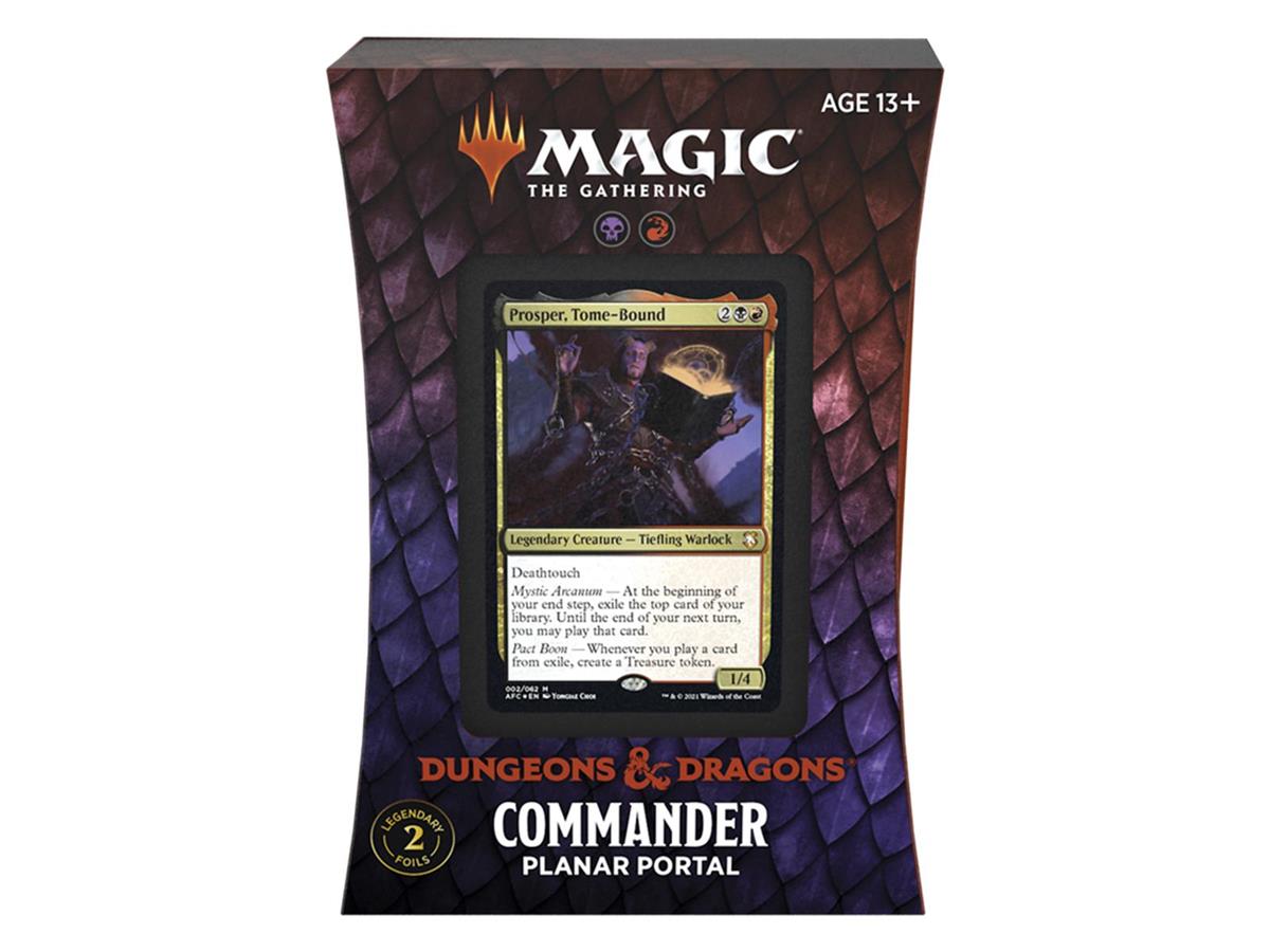 MTG - Adventures in the Forgotten Realms Commander Deck (EN) Planar Portal (Black/Red)
