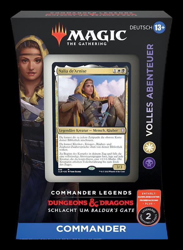 MTG - Commander Legends: Battle for Baldur's Gate Bundle (GER) Party Time (White/Black)