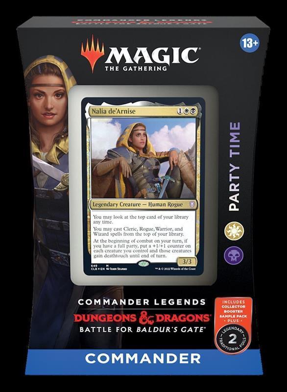 MTG - Commander Legends: Battle for Baldur's Gate Bundle (GER) Party Time (White/Black)