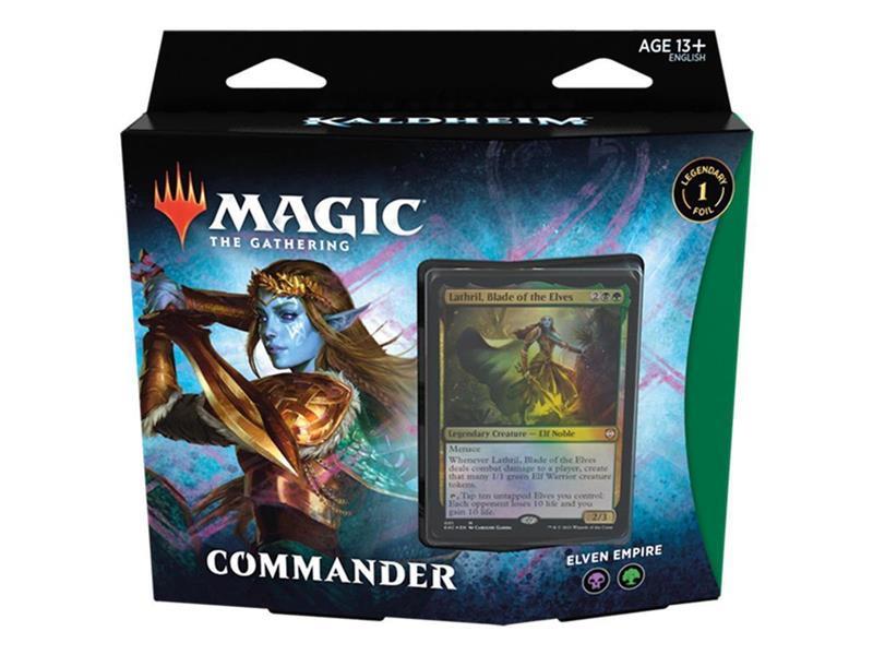 MTG - Kaldheim Commander Deck (EN) Elfenimperium (Schwarz/Grün)