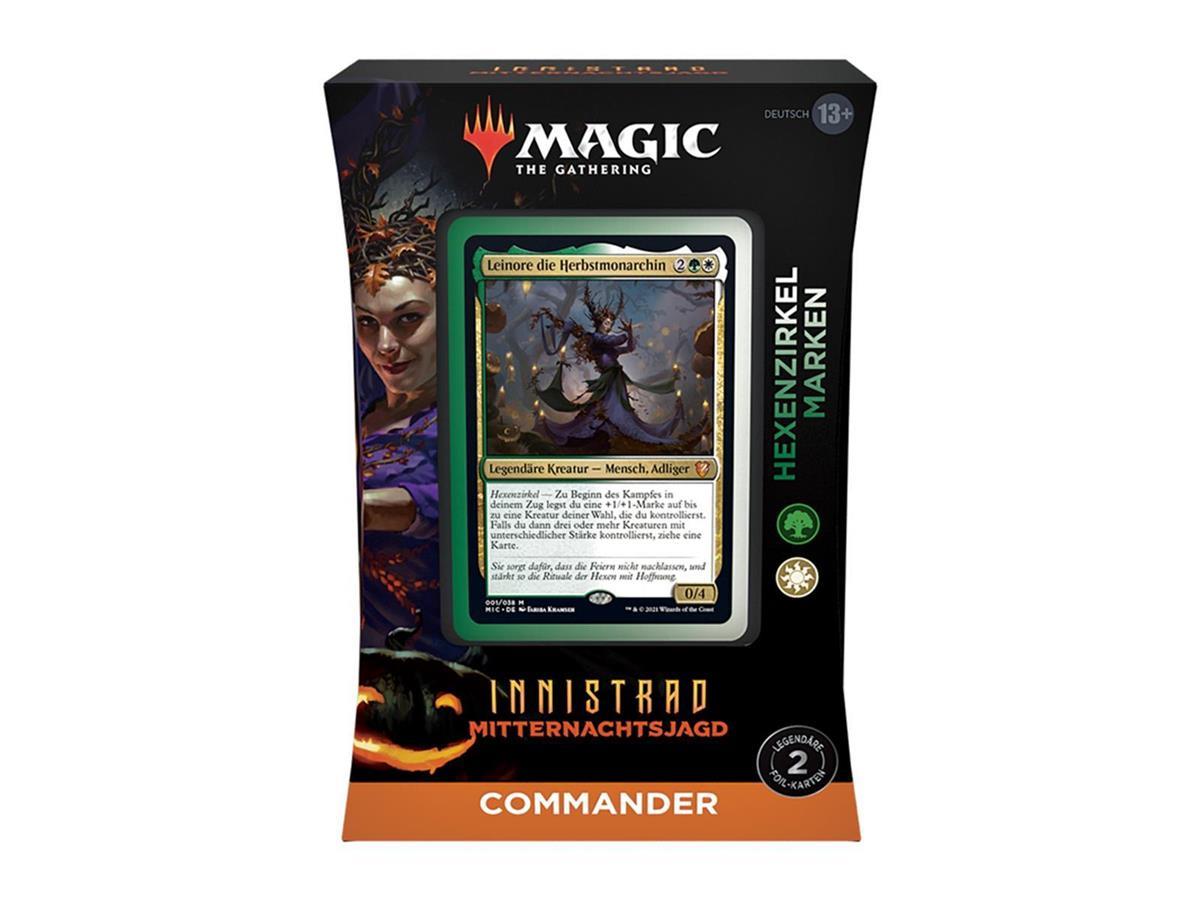 MTG - Innistrad: Midnight Hunt Commander Deck (GER) Leinore, Autumn Sovereign (White/Green)