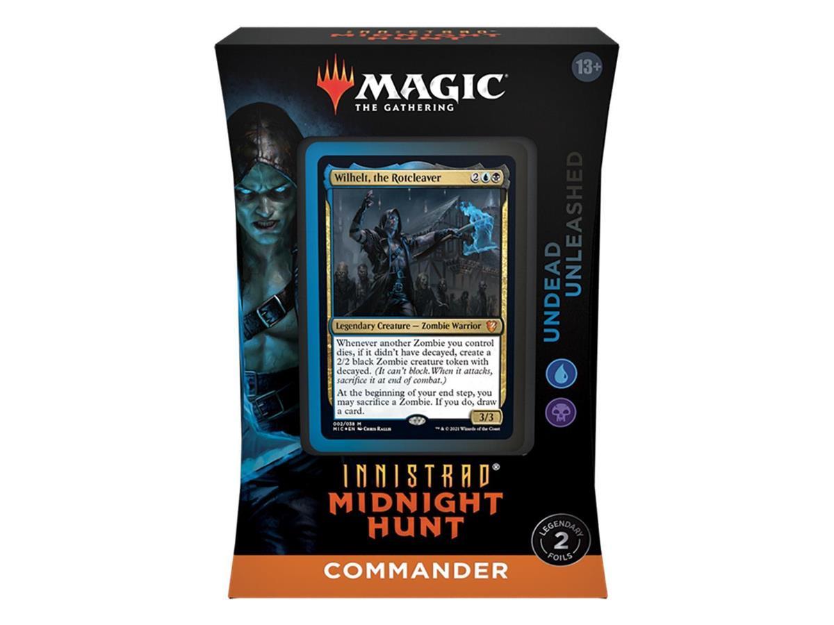 MTG - Innistrad: Mitternachtsjagd Commander Deck (EN) Wilhelt der Fäulehacker (Blau/Schwarz)