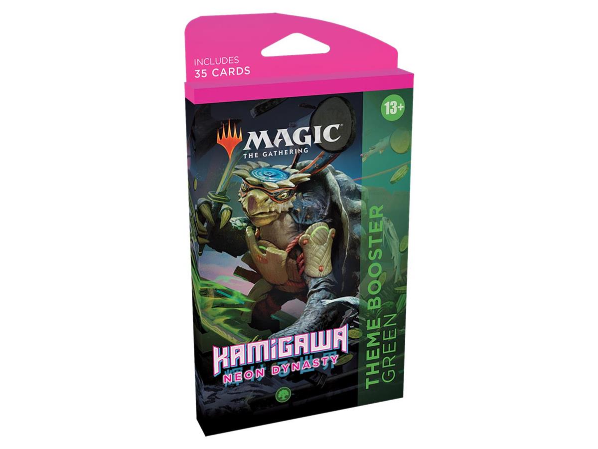 MTG - Kamigawa: Neon-Dynastie Themen-Booster Pack (EN) Grün
