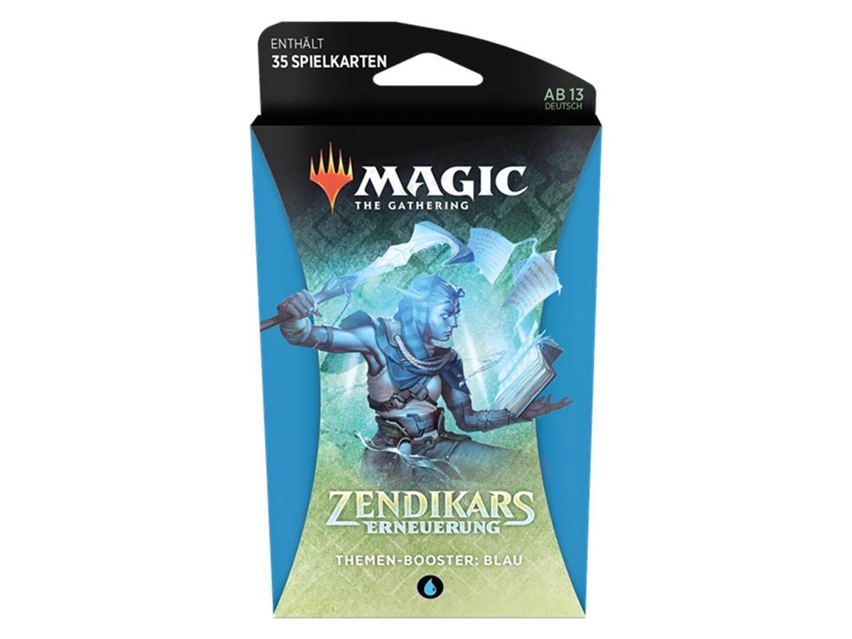 MTG - Zendikars Erneuerung Thematisches Booster Pack (DE) Blau