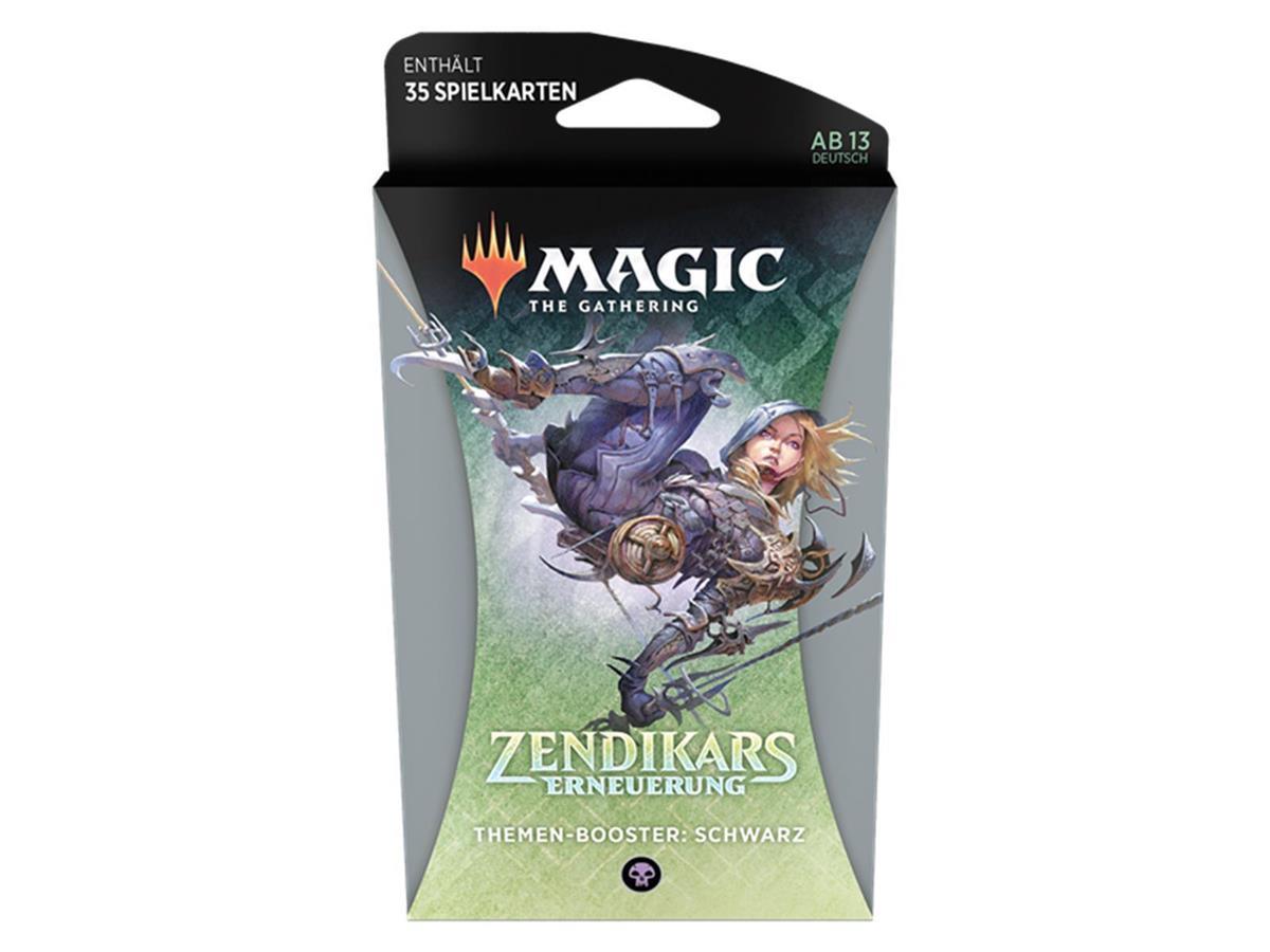 MTG - Zendikars Erneuerung Thematisches Booster Pack (DE) Schwarz