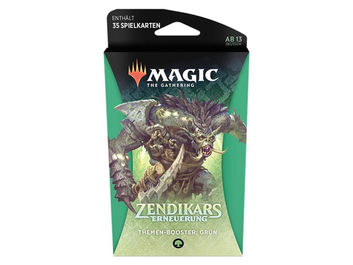 MTG - Zendikars Erneuerung Thematisches Booster Pack (DE) Grün