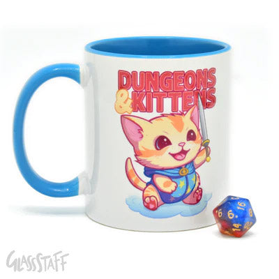 Dungeons & Kittens Geschenk-Tasse