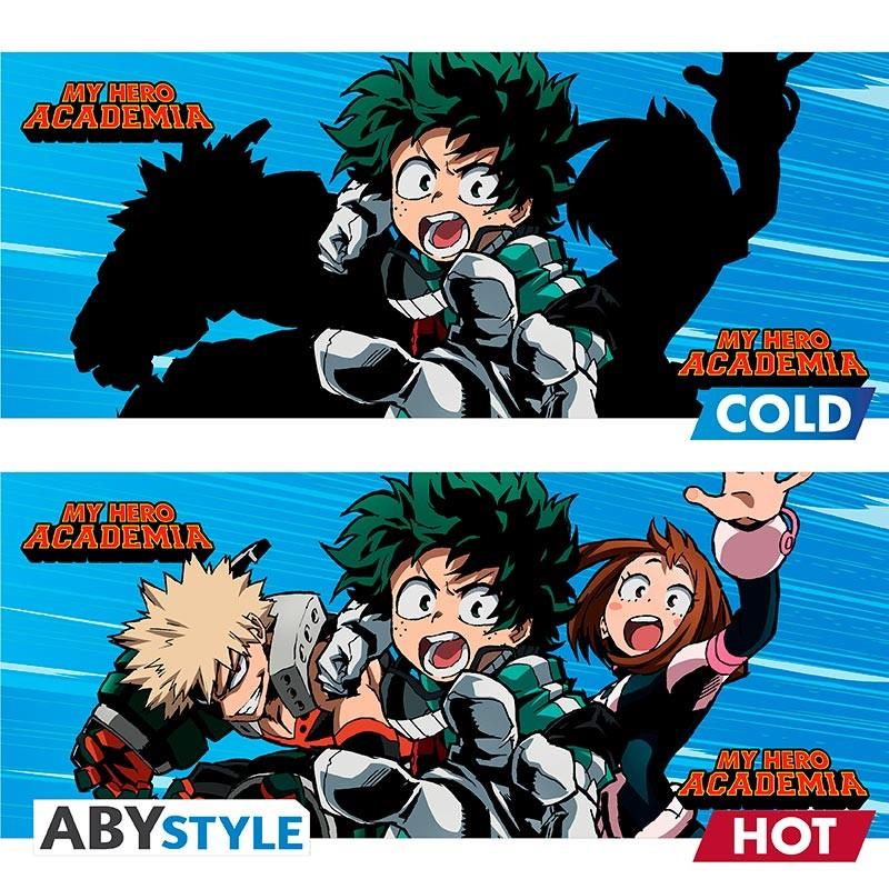 My Hero Academia Tasse mit Thermoeffekt "Heroes"