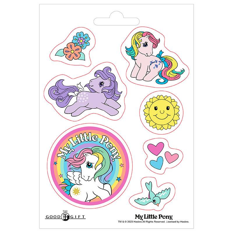 My Little Pony Stickers "Pony World" 16 x 11 cm (2 Sheets)