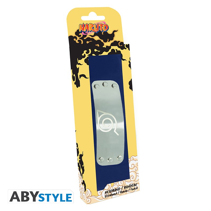 Naruto Shippuden Stirnband "Konoha" (blau)