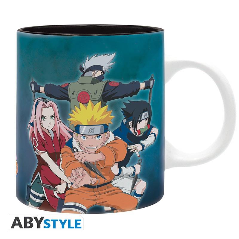 Naruto Mug Team 7 vs Haku/Zabuza