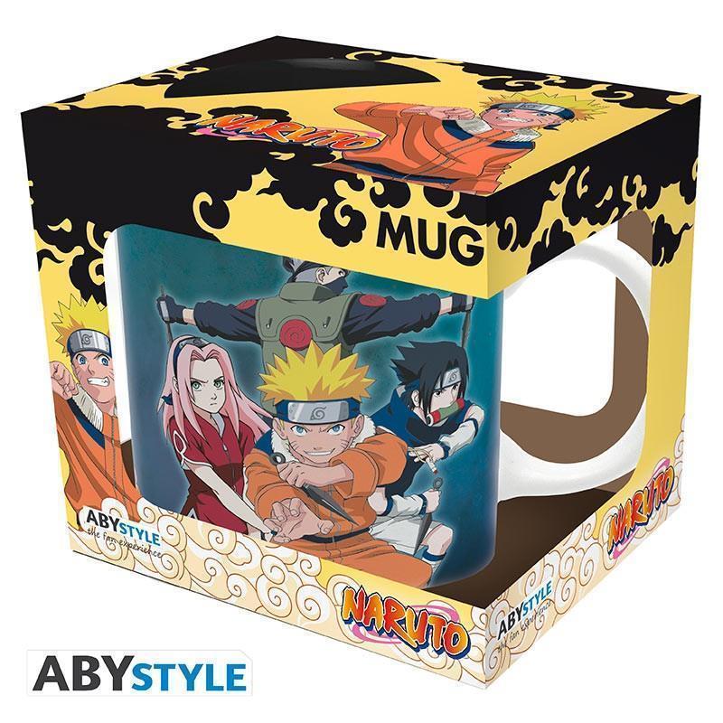 Naruto Mug Team 7 vs Haku/Zabuza