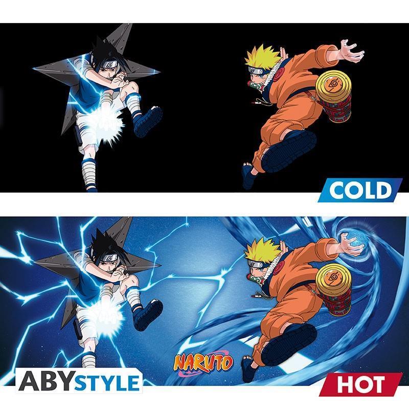 Naruto Heat Change Mug Naruto & Sasuke