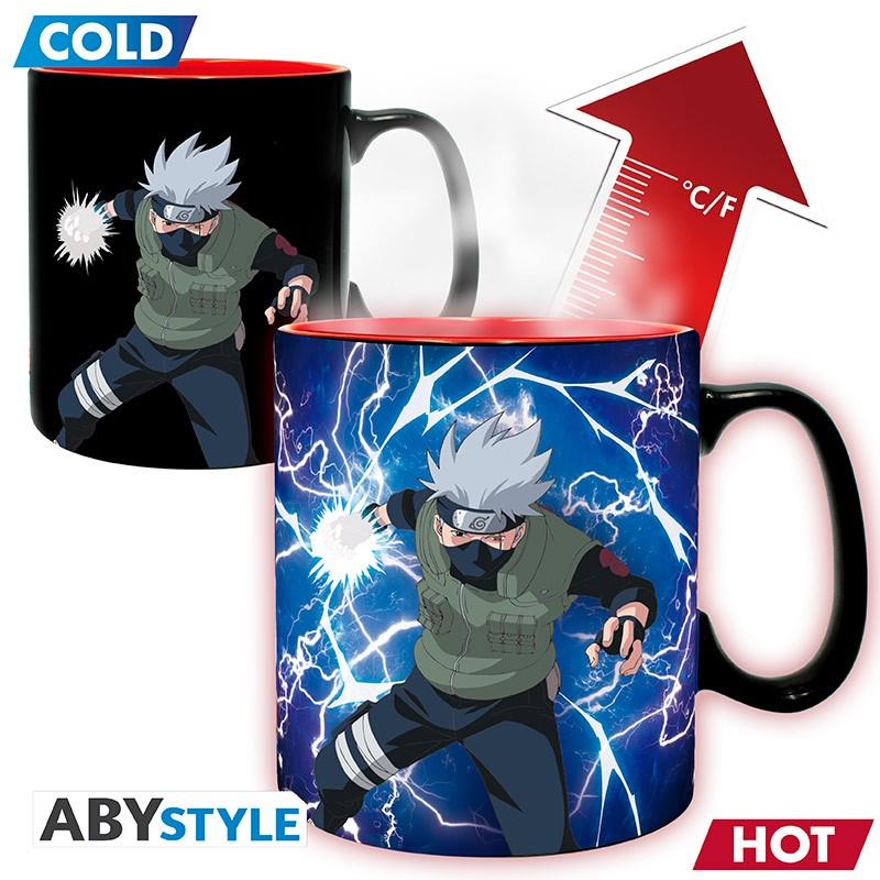 Naruto Shippuden Gift Set Heat Change Mug + Coaster