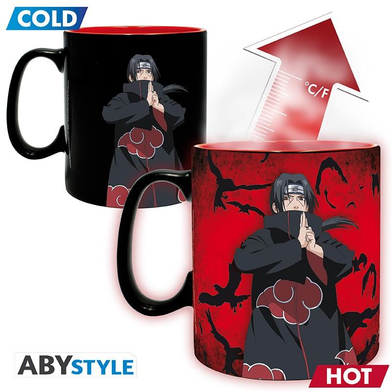 Naruto Shippuden Gift Set Heat Change Mug + Coaster