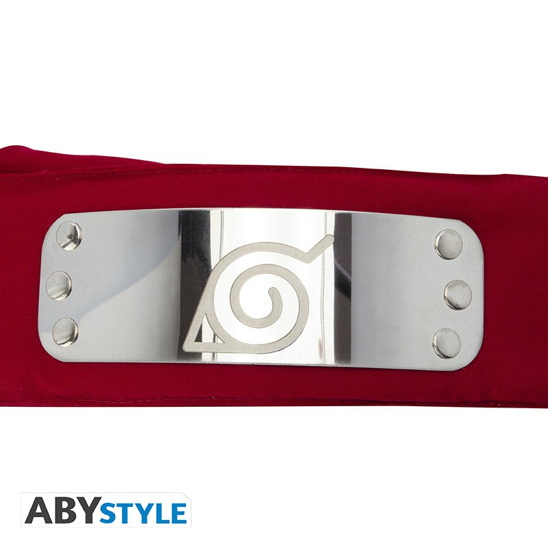 Naruto Shippuden Headband "Red Konoha" (Adult Size)