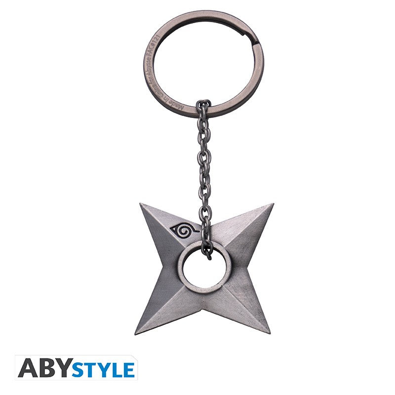 Naruto Shippuden 3D Keychain "Shuriken Konoha"