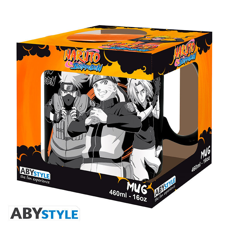 Naruto Shippuden Mug "Group Black & White"
