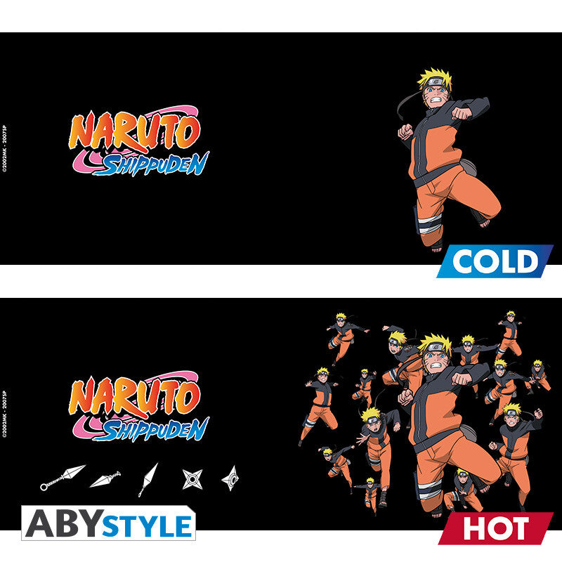 Naruto Shippuden Heat Change Mug "Multicloning"