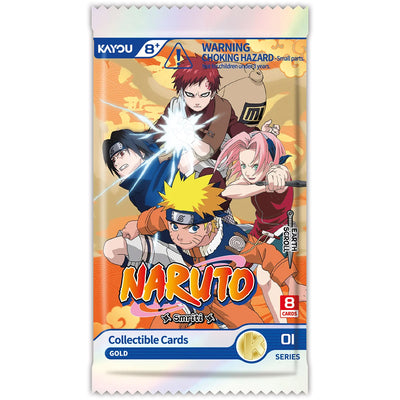 NARUTO-Smriti Collectible Cards-Earth Scroll-001B Booster-Pack (EN)