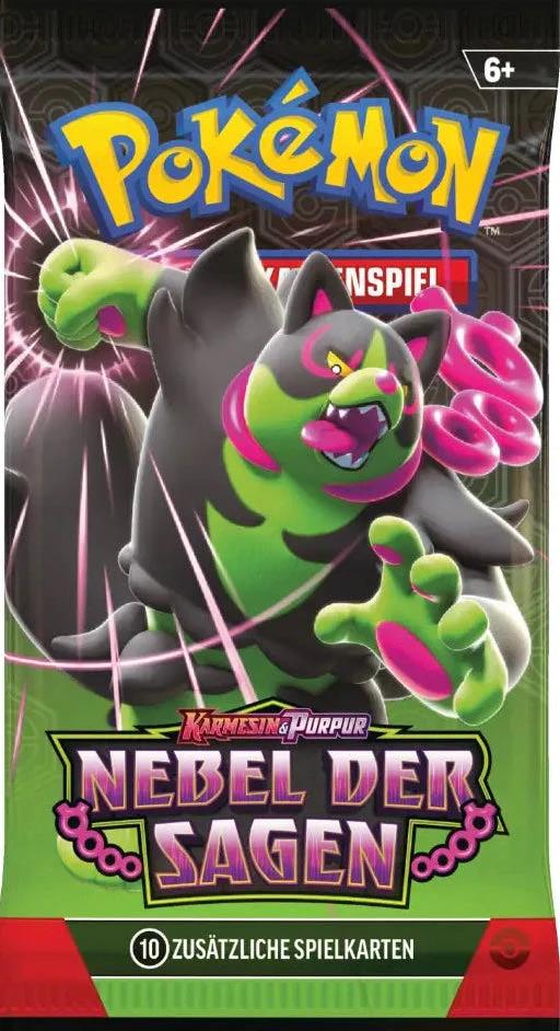 Pokemon Karmesin & Purpur 06.5 Nebel der Sagen Boosterpack (DE)