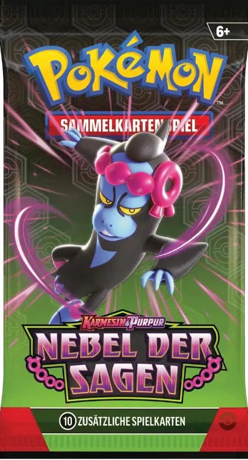Pokemon Karmesin & Purpur 06.5 Nebel der Sagen Boosterpack (DE)