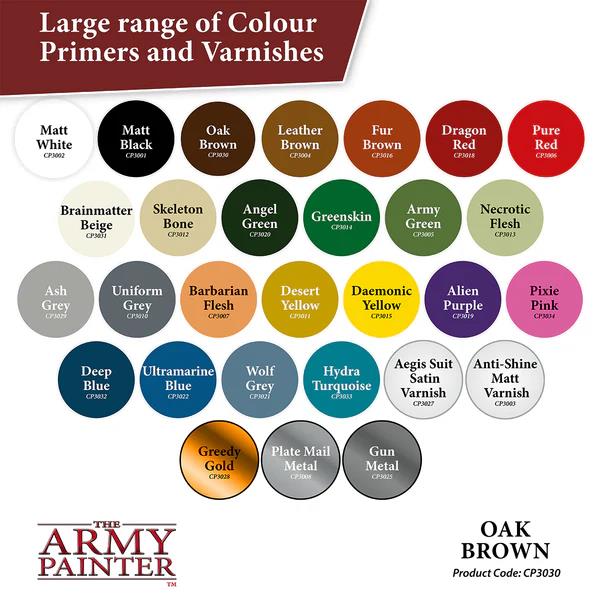 The Army Painter: Color Primer, Oak Brown 400 ml