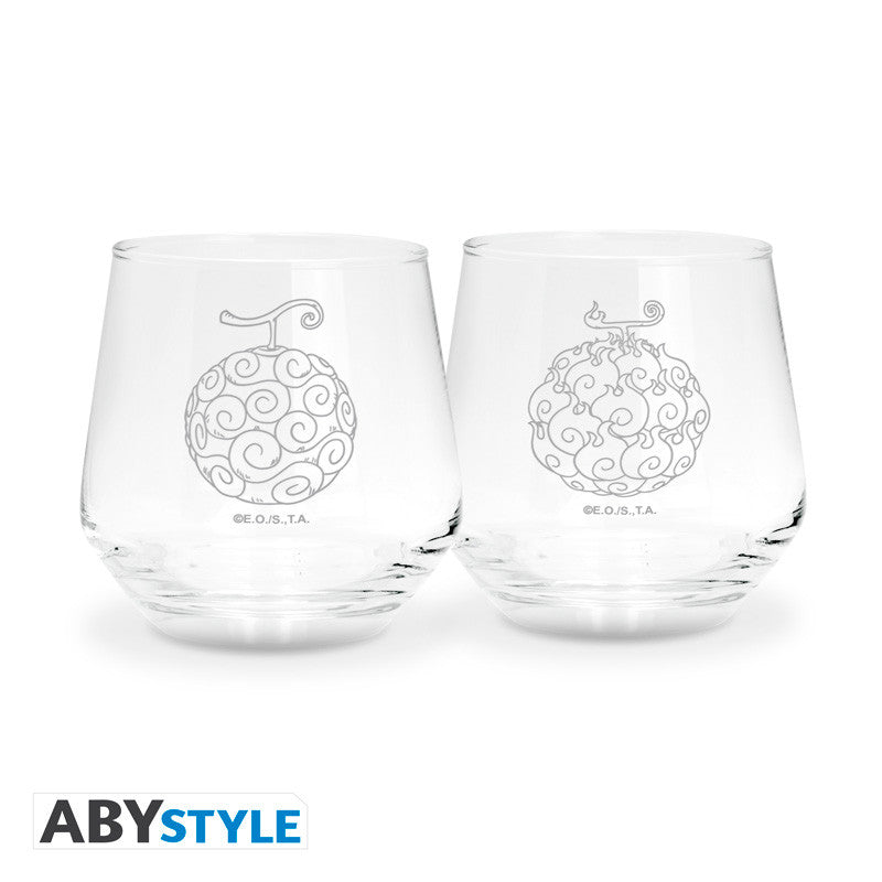 One Piece Glass Set "Devil Fruits"
