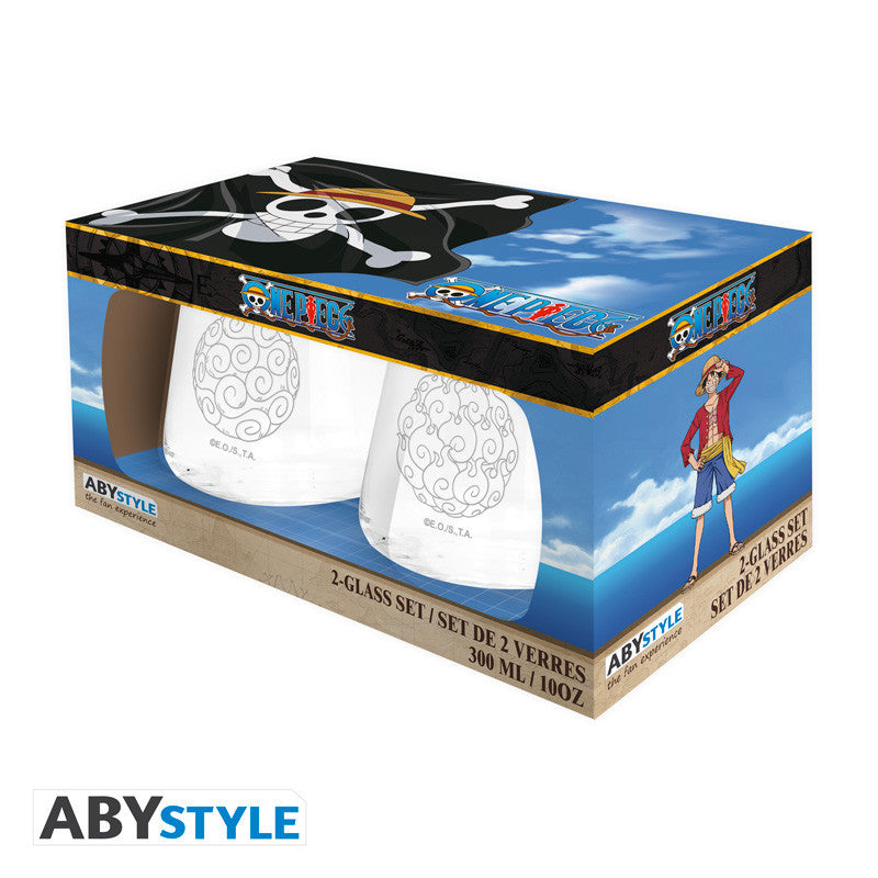 One Piece Glass Set "Devil Fruits"